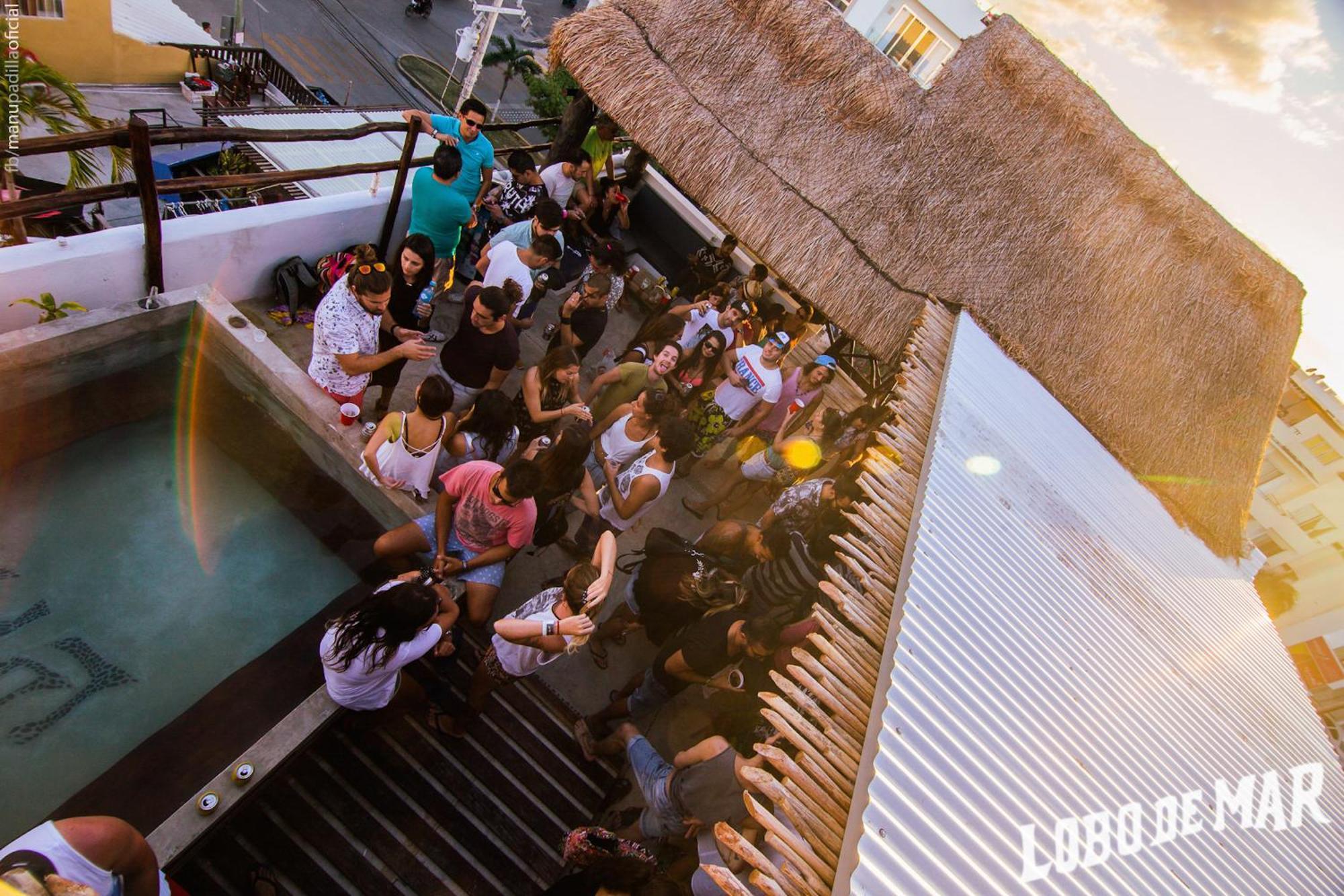 بلايا ديل كارمن Lobo De Mar Hostel المظهر الخارجي الصورة